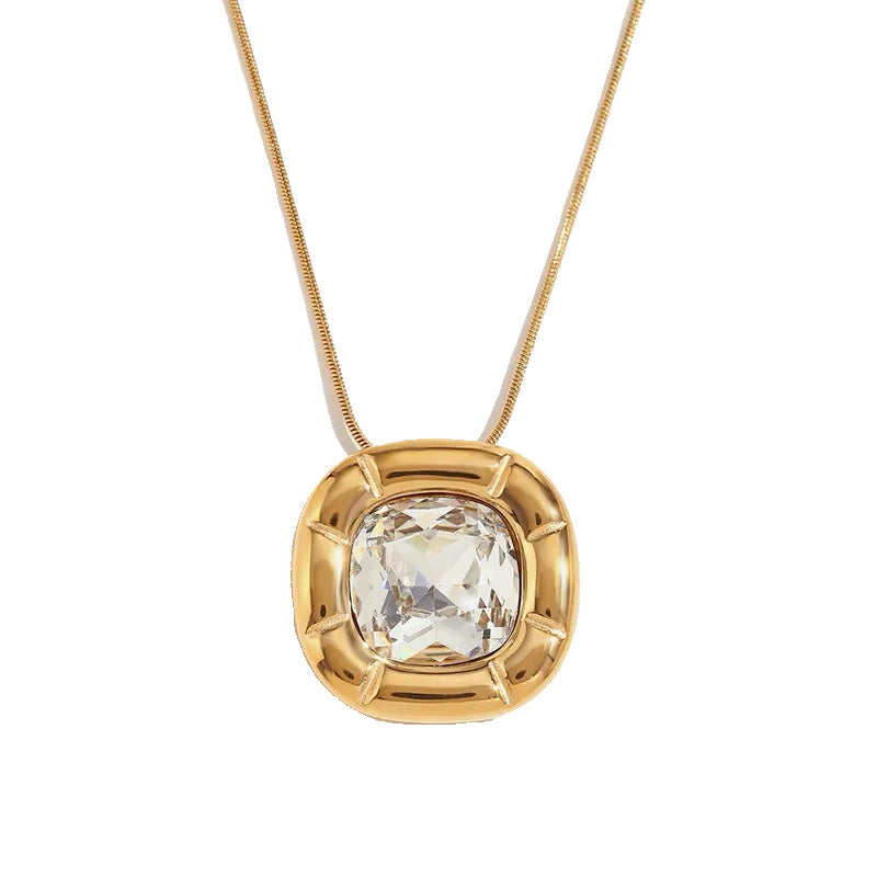 Royal zircon necklace