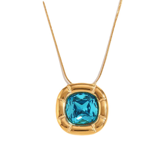 Royal zircon necklace