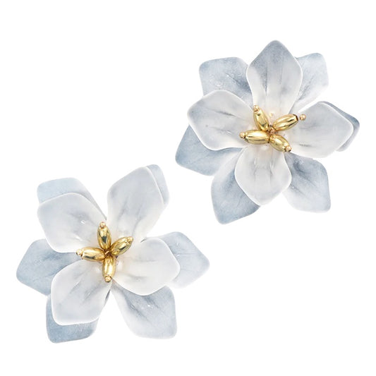 Tropic flower earrings