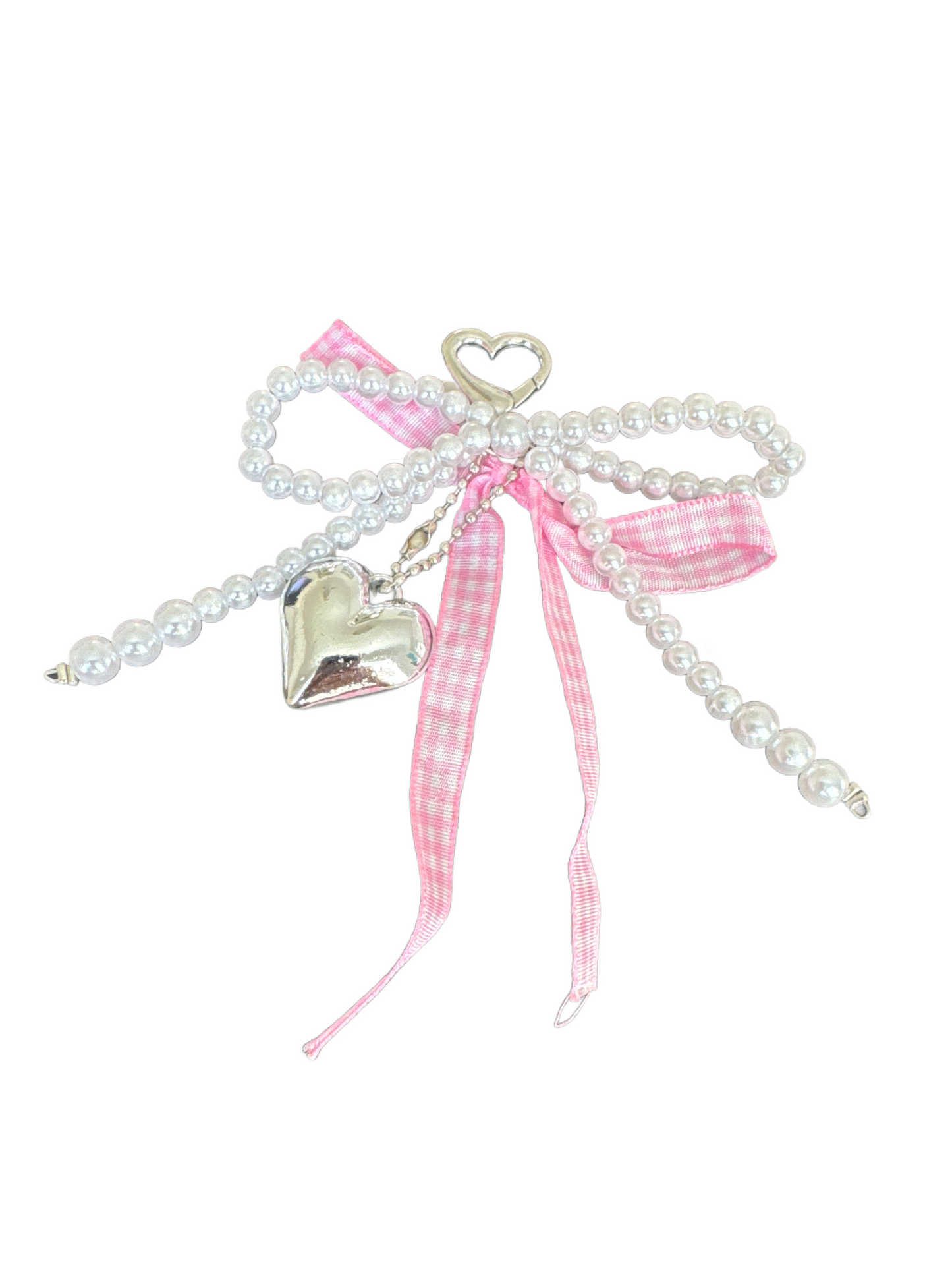 Bow coquette key chain